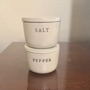 Magnolia Joanna Gaines Salt and Pepper Ceramic Containers